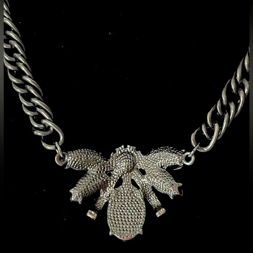 Gothic Rhinestone Necklace